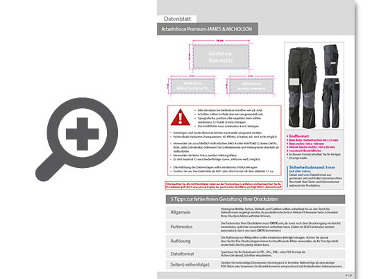 Product Bild arbeitshose_premium-james_&_nicholson__mit_einer_stickposition_(hinten)
