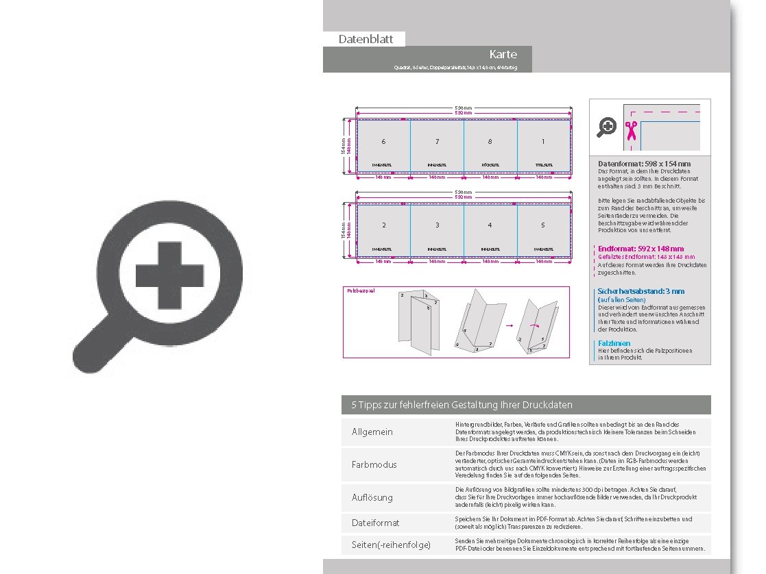Product Bild hochzeitskarte__gefalzt_auf_quadrat_14_8_cm_x_14_8_cm__vertikaler_doppelparallelfalz__8-seitig